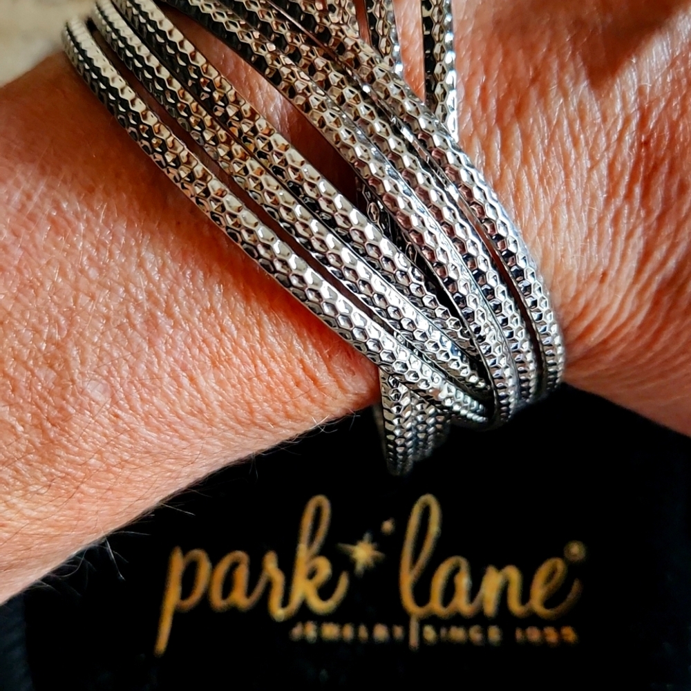 Park Lane Silver Multi-Strand Bracelet